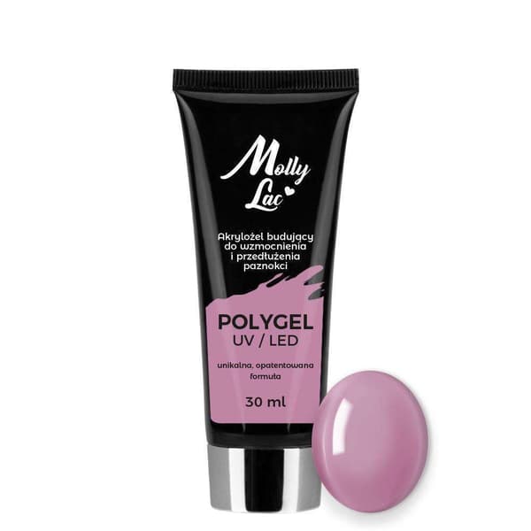 Polygel - Pulvergel - Bønnepasta 30ml - Akrylgel