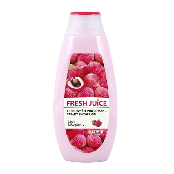 Suihkugeeli - Suihkuvoide - Litsi & Vadelma 400ml