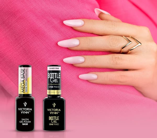 Victoria Vynn - Bottle Gel - Candy pink - Builder 15ml - En-fas
