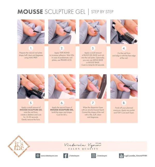 Victoria Vynn - Mousse Sculpture gel - 15ml - Dirty Blush 06