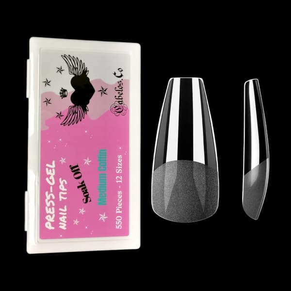 Gelé Nageltippar - Press-on Soft Gel Nail Tips