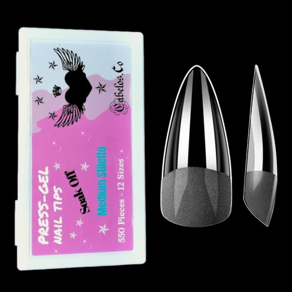 Gelé Nageltippar - Press-on Soft Gel Nail Tips