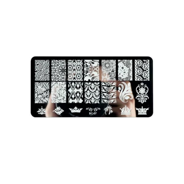 Nageldekorationer - Stamping - Coola Motiv