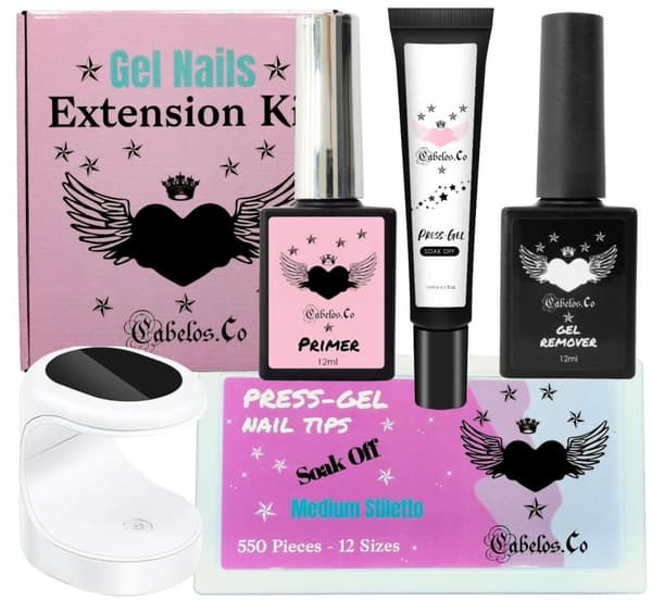 Gel Tips Startkit - Gelé Lösnaglar