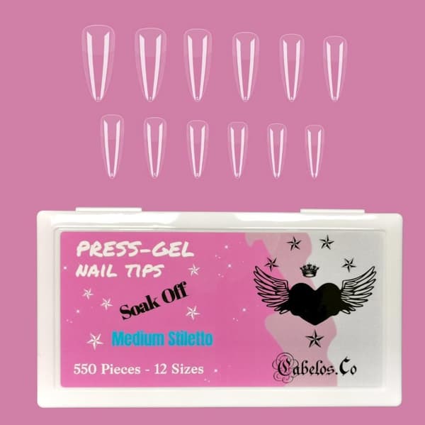 Gel Tips Startkit - Gelé Lösnaglar