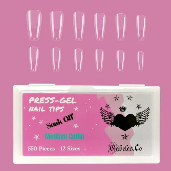 Gel Tips Startkit - Gelé Lösnaglar