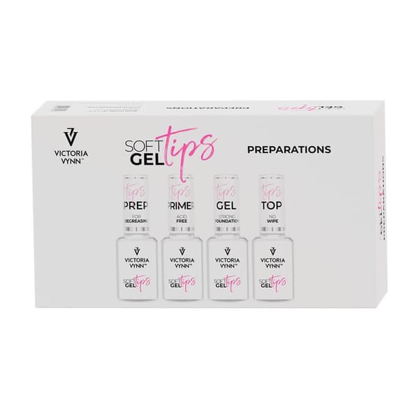 Startset - Preparering av Victoria Vynn - Soft gel tips