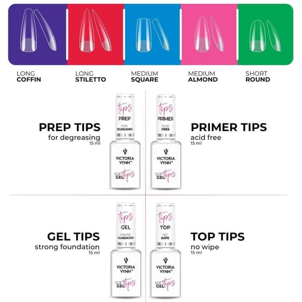 Strong foundation - 15ml - Soft gel tips - Victoria Vynn