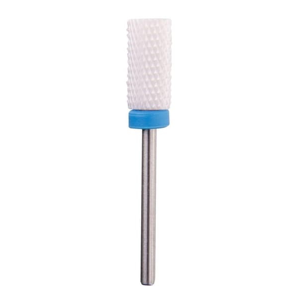 Keramisk slip bits - Vit / Blå - Triangel kon - M 3/32