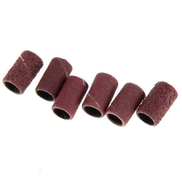 6 Stk Professionelt Negleborrsæt - Diamantslibebånd til Manicure & Pedicure