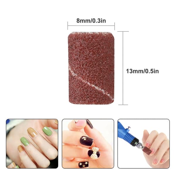 100-pack Nagelpolerings Sandpapper Manikyr & Pedikyr
