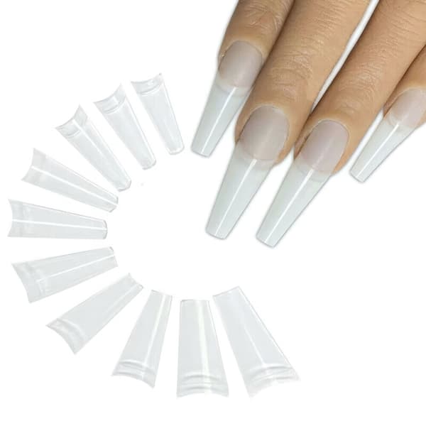 Långa Lös Nagelspetsar för Perfekta Drömnaglar