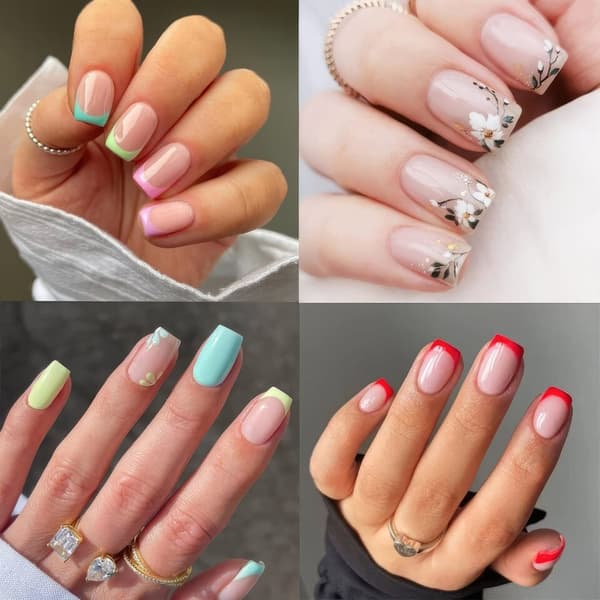 Långa Lös Nagelspetsar för Perfekta Drömnaglar