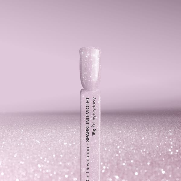 Silcare  - 10in1 Revolution - Sparkling Violet 15 ml