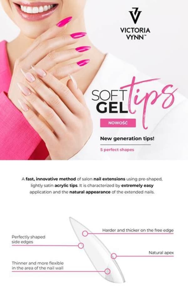 Soft gel tips - Led Lampa - Victoria Vynn
