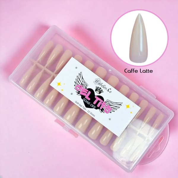 Lösnaglar - Press-On Soft Gel Nude Nails