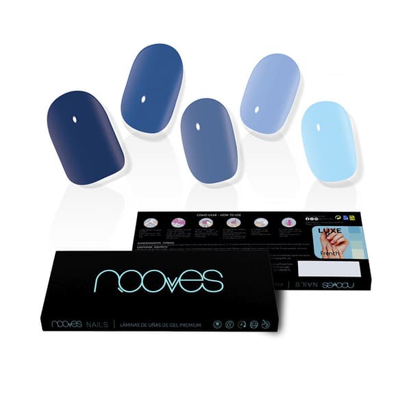 NOOVES GEL NAILS melancholic heart premium luxe #solid 20 u