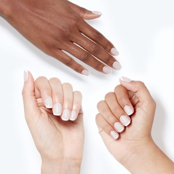 Falska naglar - xPRESS/ON - Fransk press - Gel-effekt - Återanvändbara - Professionell manikyr
