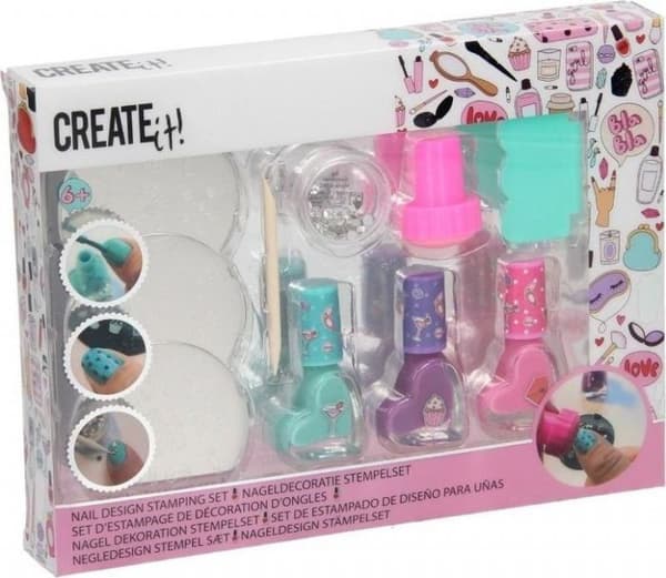 Kit för falska naglar Canenco Set för nageldekoration CREATE IT!