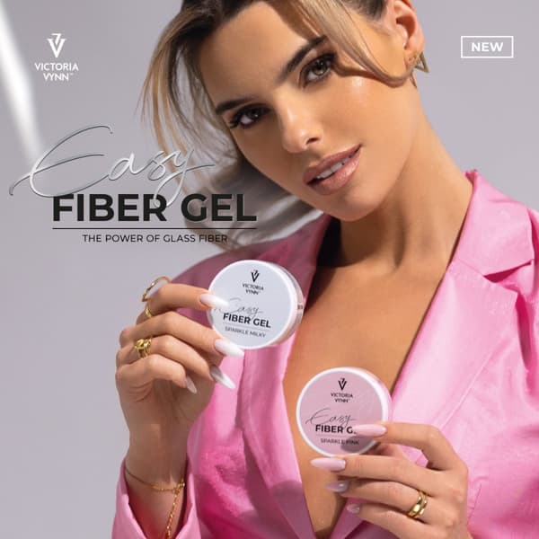 Victoria Vynn - Easy Fiber Gel 50 ml - Sparkle Milky