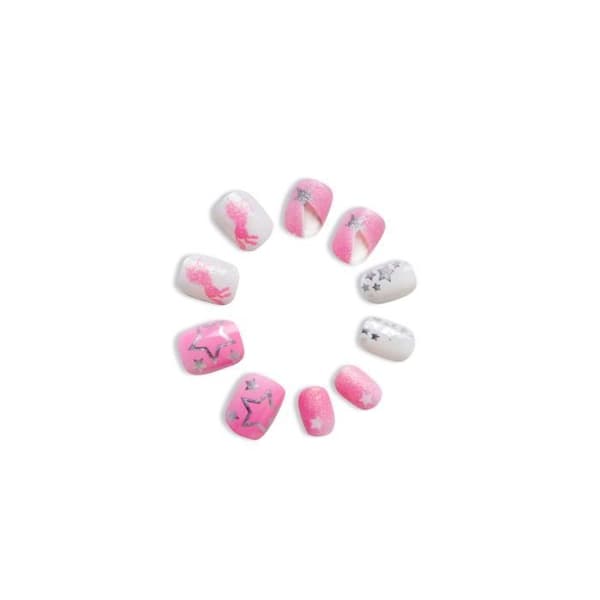 Falska naglar - MARTINELIA - UNICORN 10 PRESS NAILS - Flerfärgad - Unicorn-mönster - Enkel applicering