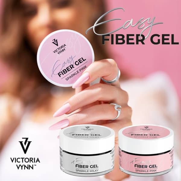 Victoria Vynn - Easy Fiber Gel 50 ml - Sparkle Pink