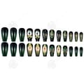 Miniatyrbild 1 av 4: INN False Nails 24PCS Art Tips Press On Handmade Nails in Real Photos Wearing Nails Jewelry for F