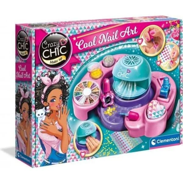 Nagellack - CLEMENTONI - CRAZY CHIC - Nagelstylist - Rosa - Färgglatt
