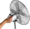 Miniatyrbilde 4 av 9: Beldray EH3263VDE chrome pedestal fan