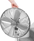Miniatyrbilde 8 av 9: Beldray EH3263VDE chrome pedestal fan