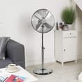 Miniatyrbilde 9 av 9: Beldray EH3263VDE chrome pedestal fan