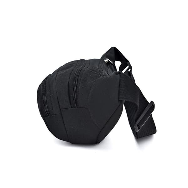 Vyötärölaukku /bum bag, jossa on useita käytännöllisiä lokeroita&lt