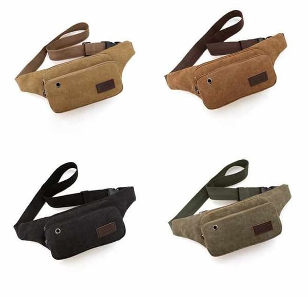 Waist Bag - Canvas Several Colors