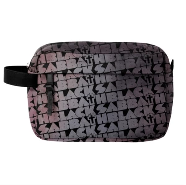 Midjeveske (wash bag): Black Sabbath - Distress Cross