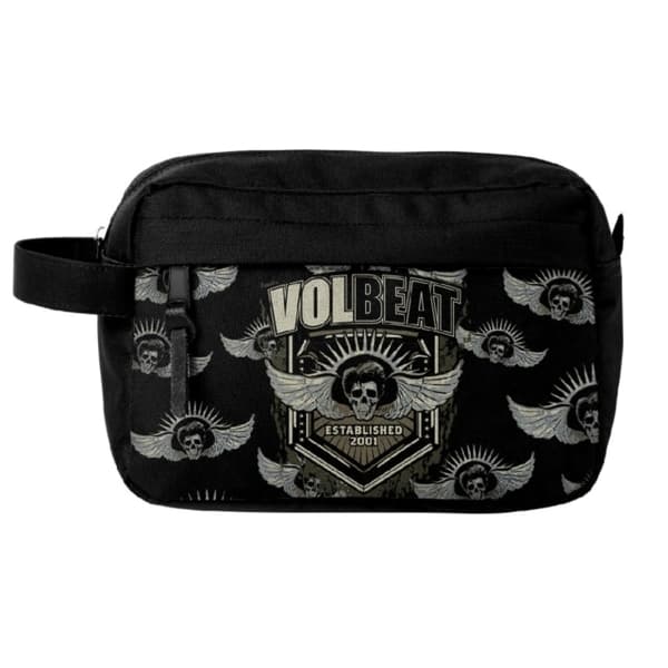 Talje taske (wash bag): Volbeat - Established AOP