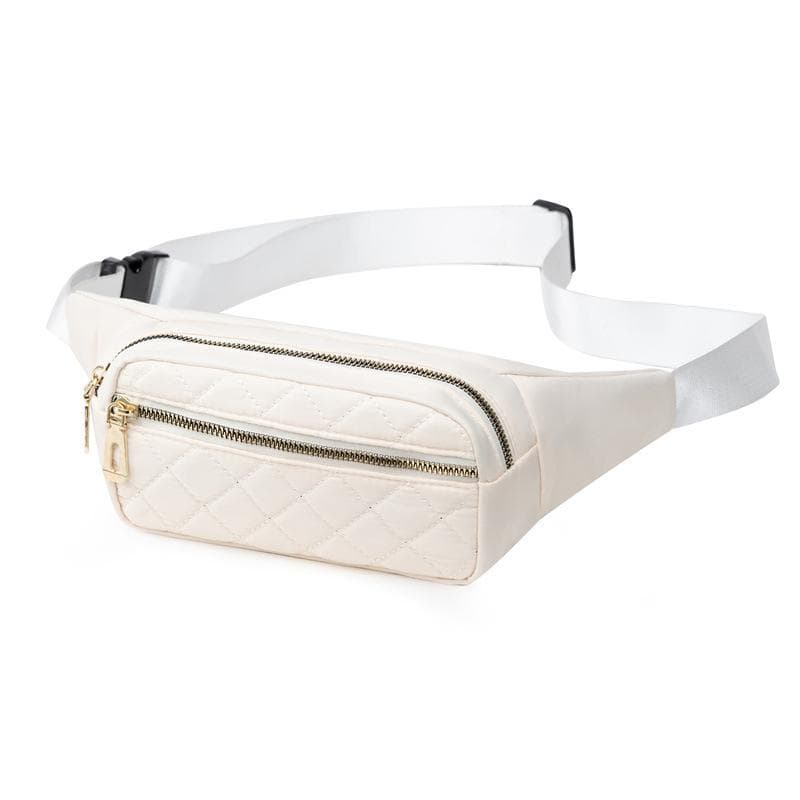 Crossbody väska midjeväska - Vit