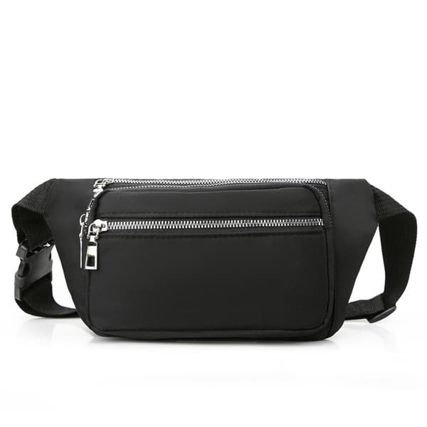 Taljetaske i nylon - 3 rum