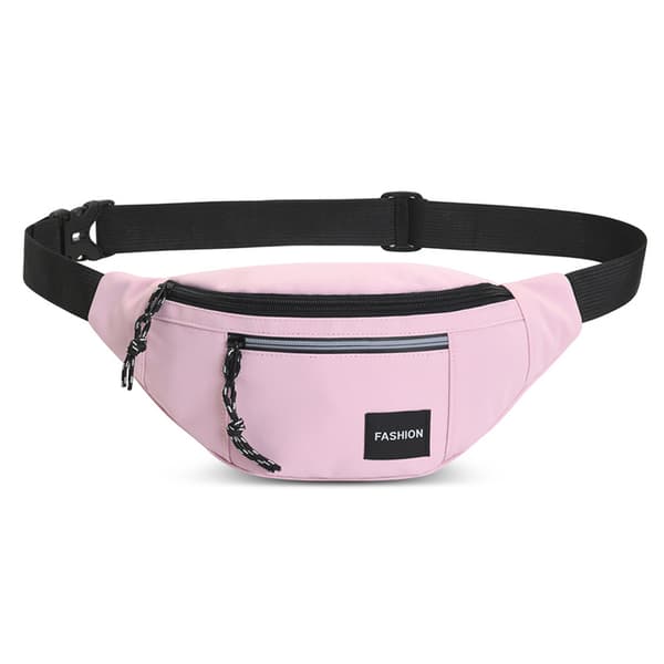 INF Sprøjtsikker taljetaske crossbody taske Lyserød