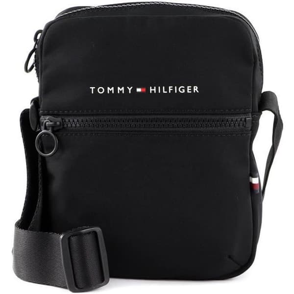 TOMMY HILFIGER TH Horizon Mini Reporter Svart [196543] - axelväska crossbody väska