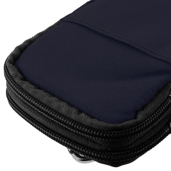 Multipocket Axelväska Marinblå - Karbinhake / Bältesögla