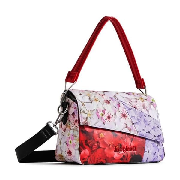 Axelväska - Desigual - Bols Imperial - Röd - 27x18x12,5 cm - 710 g