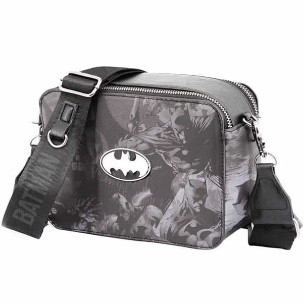 Batman Bat Shoulder Bag IBiscuit Bag - KARACTERMANIA - Svart - Syntet - Unisex