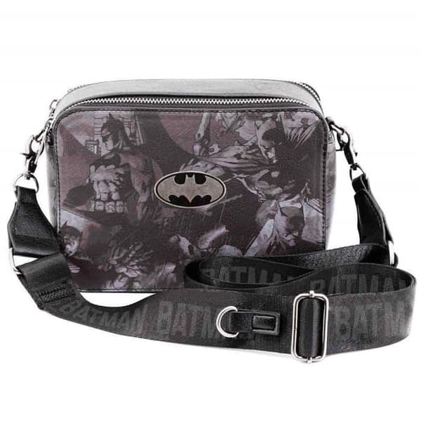 Batman Bat Shoulder Bag IBiscuit Bag - KARACTERMANIA - Svart - Syntet - Unisex