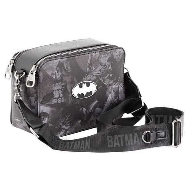 Batman Bat Shoulder Bag IBiscuit Bag - KARACTERMANIA - Svart - Syntet - Unisex