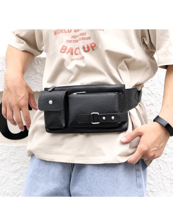 INF Business messenger bag skulderveske midjeveske