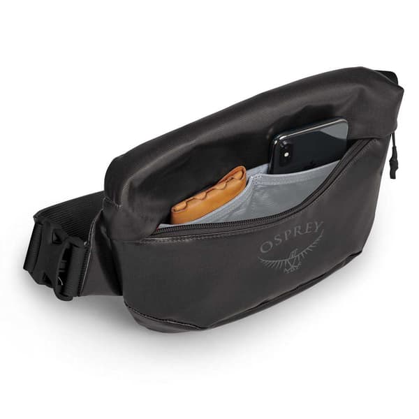Osprey Vyötäröpaketti Transporter 1l Musta