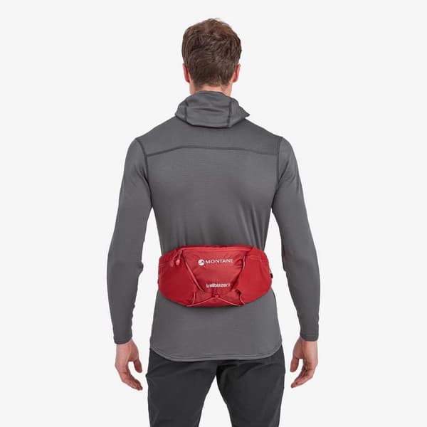 Montane Vyötäröpaketti Trailblazer 3l Punainen