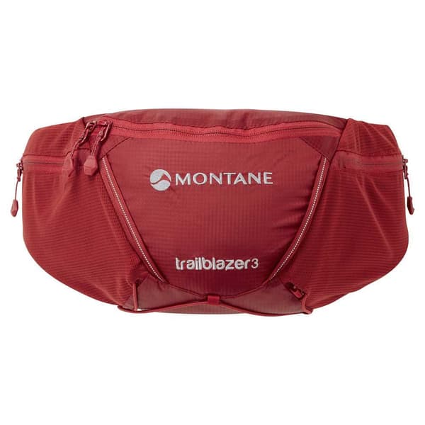 Montane Vyötäröpaketti Trailblazer 3l Punainen