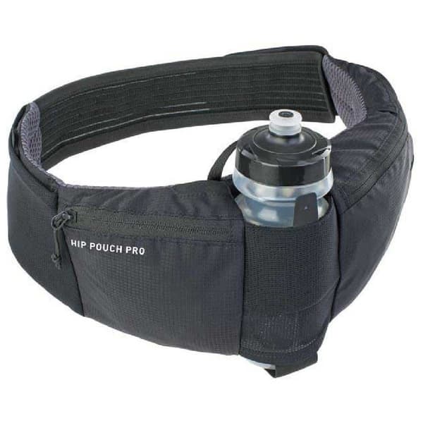 Evoc Hip Pouch Pro 1.5 L Midja Packa + 500ml Vatten Flaska Svart