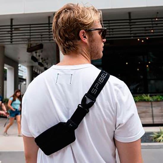Spibelt Midjepaket Crossbody Pro Svart